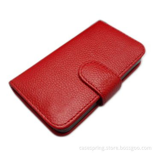 PU Leather Case for iPhone 5, Available in Different Colors